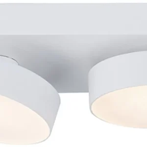 Must-Have Lutec STANOS 8600502446 Deckenlampe 2x13.6w/led 2700K-6500K(CCT) 800lm ip20