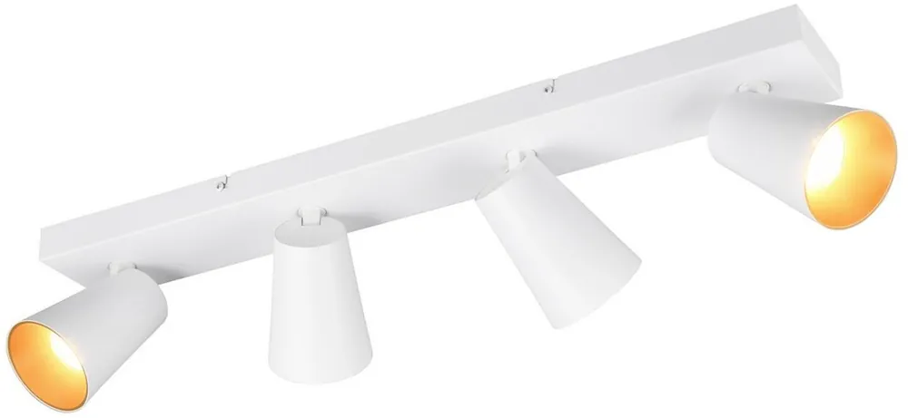 Begrenztes Angebot Trio SHARP 817100431 Spot 4x10w/gu10 ip20