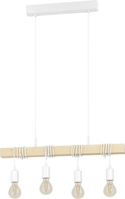 Schneller Versand Eglo TOWNSHEND 43704 Pendelleuchte 4x60w/e27 ip20