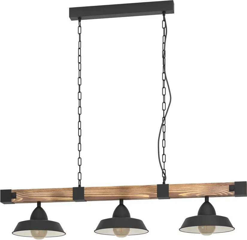 Eglo OLDBURY 44086 Pendelleuchte 3x60w/e27 ip20 Knallerangebot