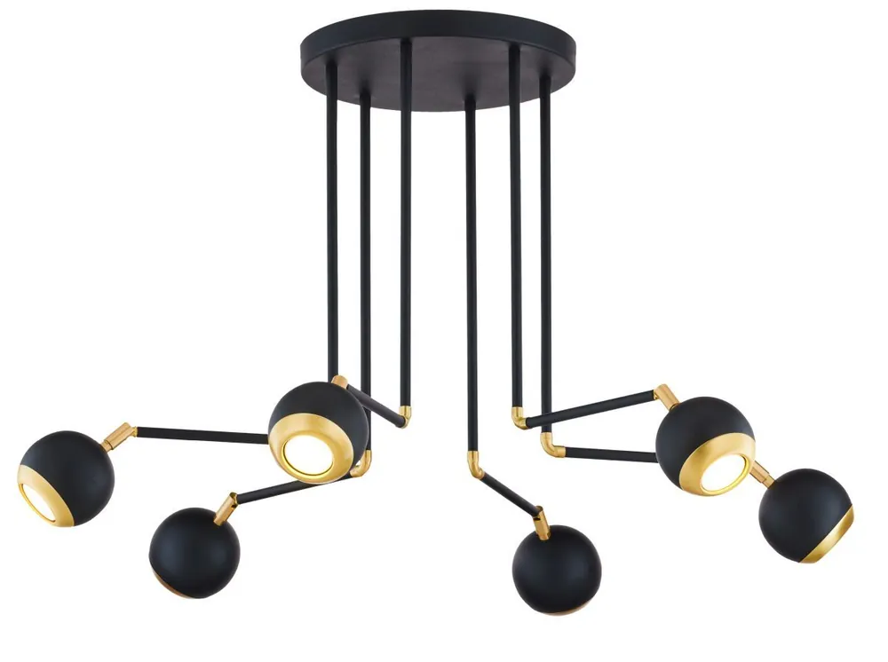 Letzte Chance Jupiter VILAR 1987 Deckenlampe 6x14W/GU10 IP20