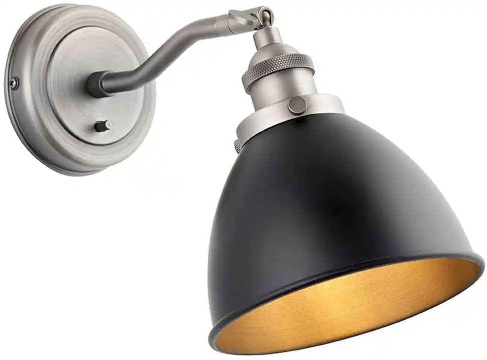 Endon Franklin 98751 Wandleuchte 1x7w/e14 ip20 Letzte Chance