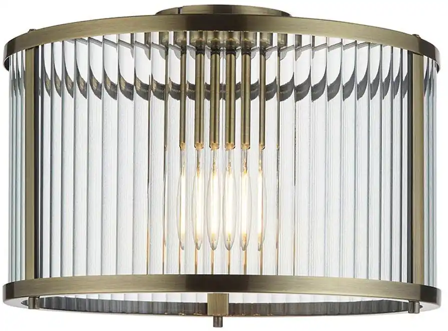 Endon Ridgeton 106265 Deckenlampe 1x10w/e27 ip20 Neu