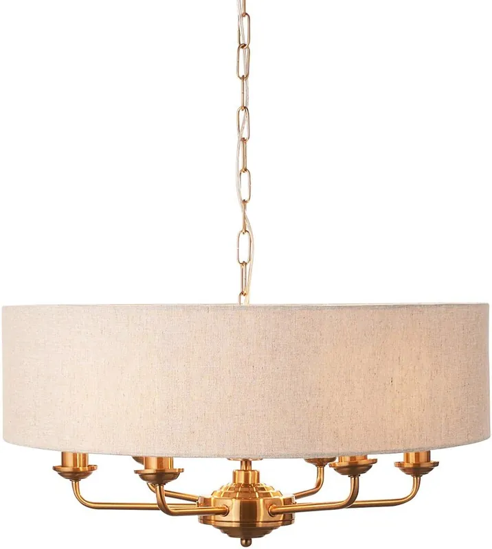 Neue Ware Endon Highclere 110722 Pendelleuchte 6x6w/e14 ip20