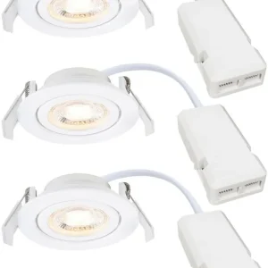Solange Der Vorrat Reicht Nordlux Monolo 2510310101 Einbau-Downlight 3x4.8w/led 3000k 450lm ip20