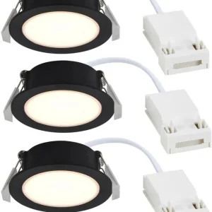 Preiswert Nordlux Olea 2510400103 Einbau-Downlight 3x4.4w/led 2700k 345lm ip65