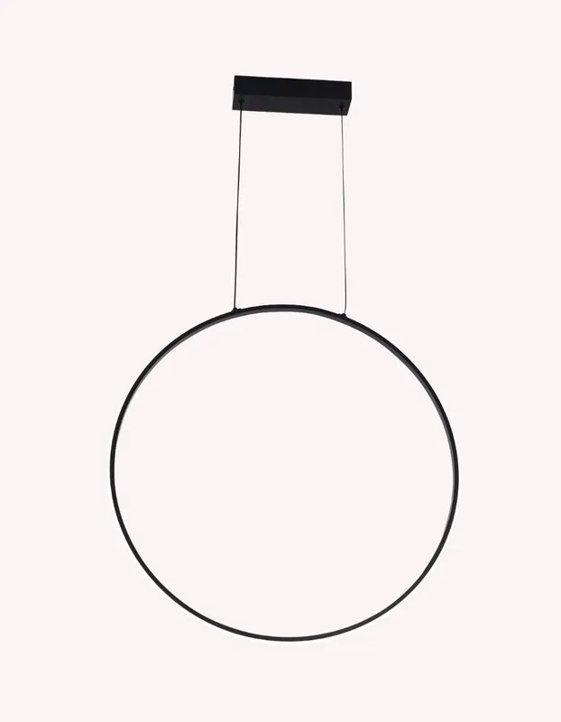 Nur Für Kurze Zeit Zuma Line RASCAL PEN4105-60BK Pendelleuchte 1x32W/LED 3000/4000/6000k 3500lm ip20