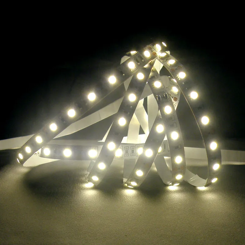 Flexibler LED Strip, 5m, 5050, SMD, Kaltweiß, 12V DC, 10,80 W/m, IP65 Versand Am Gleichen Tag