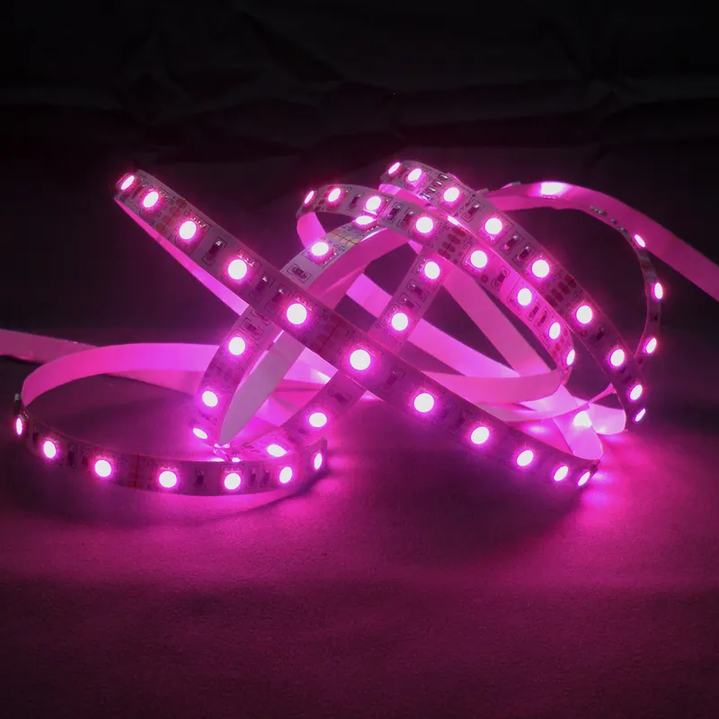 Preisknaller Flexibler LED Strip, 5m, 5050, SMD, RGB + Kaltweiß, 12V DC, 10,80 W/m