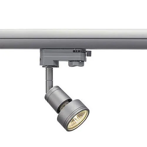 Solange Der Vorrat Reicht SLV PURI Lampenkopf, silbergrau, GU10, max. 50W, inkl. 3P.-Adapter
