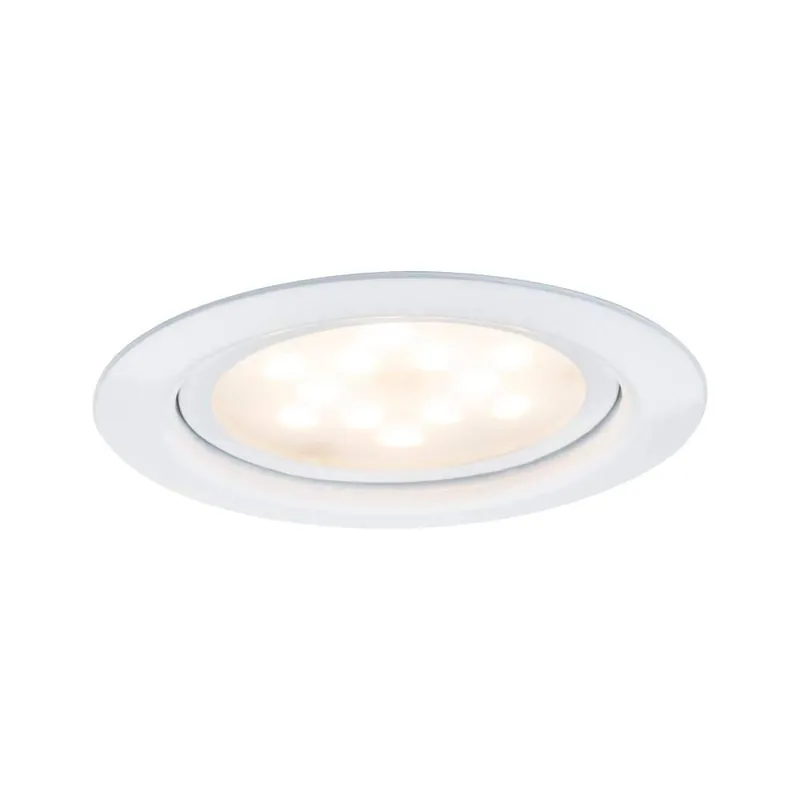 Paulmann LED Möbeleinbauleuchten Micro Line Weiß rund 3er-Set 2700K inkl. Trafo Direktkauf