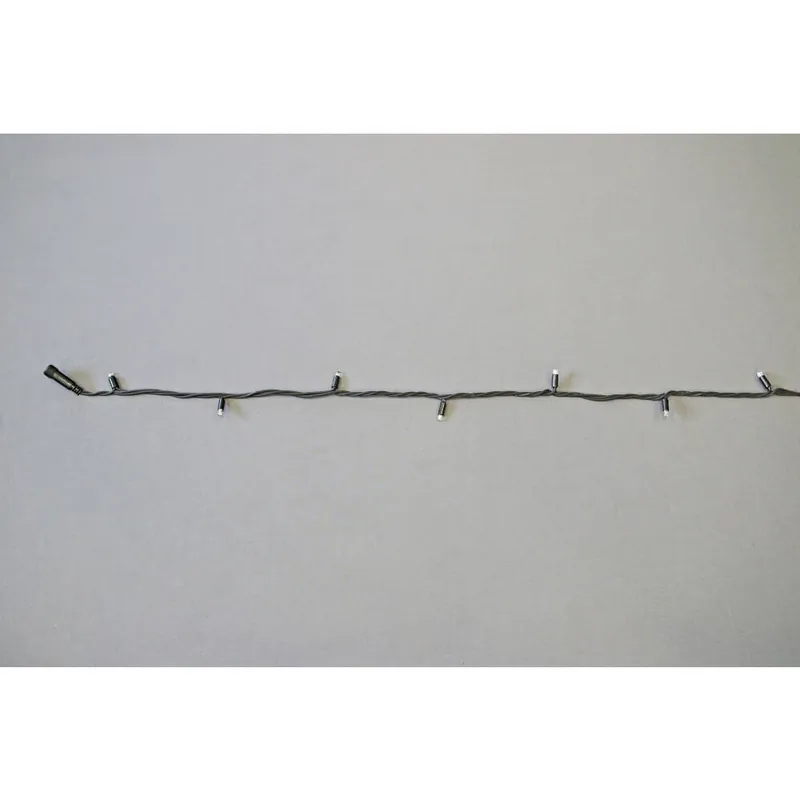Must-Have MK-Illumination ECO Magic String Lite®QF+, 120 LEDww,,2,5m, schwarzes Kabel, 220-240V, 3,5W