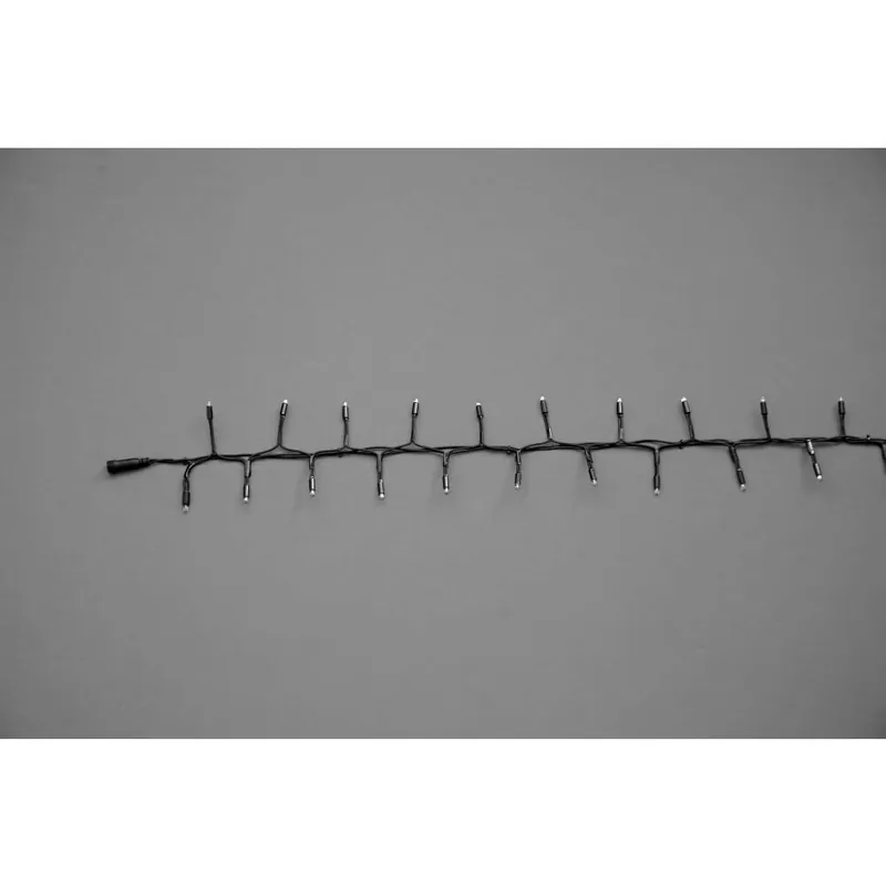MK-Illumination String Lite®QF+, 90 LED, weiß, 4,5 m,schwarzes Kabel Nur Für Kurze Zeit