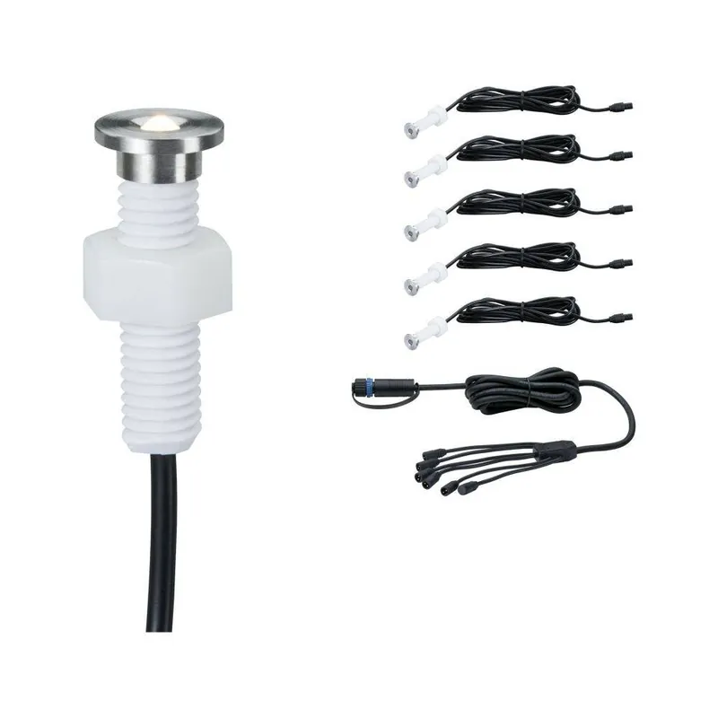 Direkt Vom Hersteller Paulmann Plug & Shine EBL Set MicroPen II 5x0,22W IP67 Edelstahl