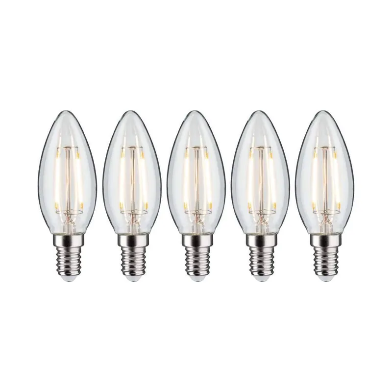 Paulmann Leuchtmittel Bundle 5x LED Filament Kerze Neu Im Sortiment