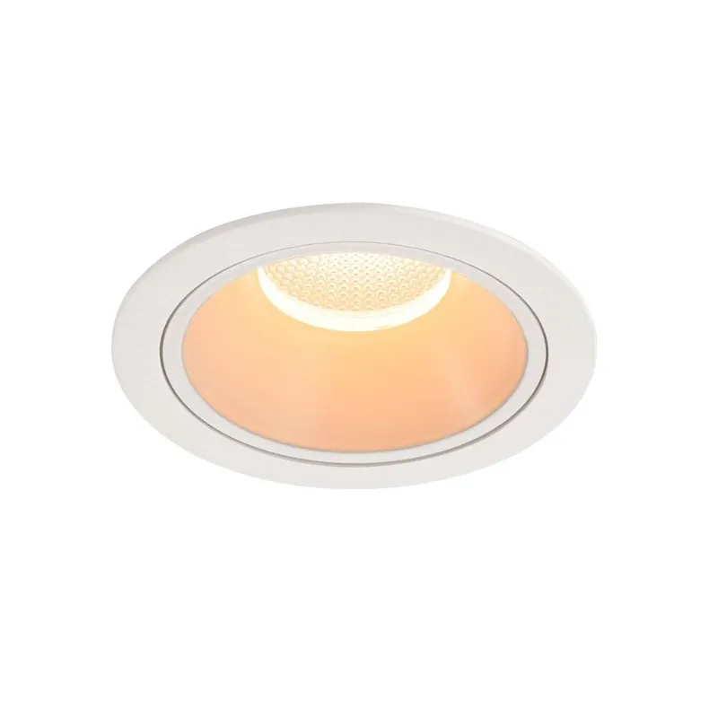 Schneller Versand SLV NUMINOS DL XL, Indoor LED Deckeneinbauleuchte weiß/weiß 2700K 20°