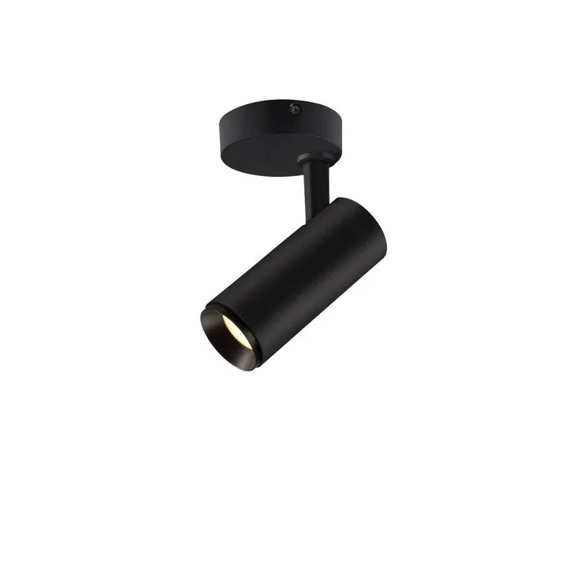 SLV NUMINOS SPOT PHASE S, Indoor LED Deckenaufbauleuchte schwarz/schwarz 3000K 60° Preisreduziert