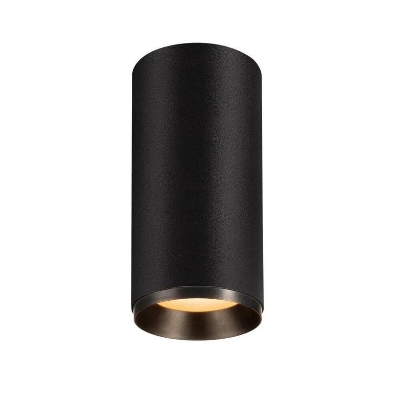 Kracherpreis SLV NUMINOS CL PHASE L, Indoor LED Deckenaufbauleuchte schwarz/schwarz 2700K 24°
