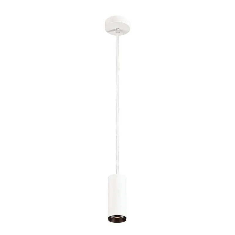 SLV NUMINOS PD DALI S, Indoor LED Pendelleuchte weiß/schwarz 3000K 24° Kracherpreis
