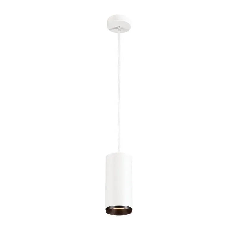Begrenztes Angebot SLV NUMINOS PD DALI L, Indoor LED Pendelleuchte weiß/schwarz 3000K 36°