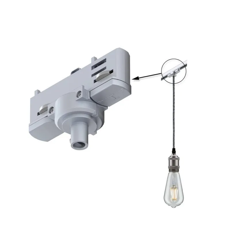 Paulmann ProRail3 Universal-Pendeladapter Silber Sonderangebot