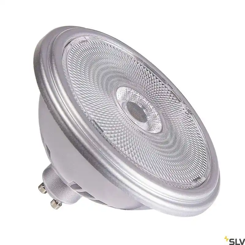 SLV QPAR111 GU10, LED Leuchtmittel silber 12,5W 3000K CRI90 60° Direktkauf