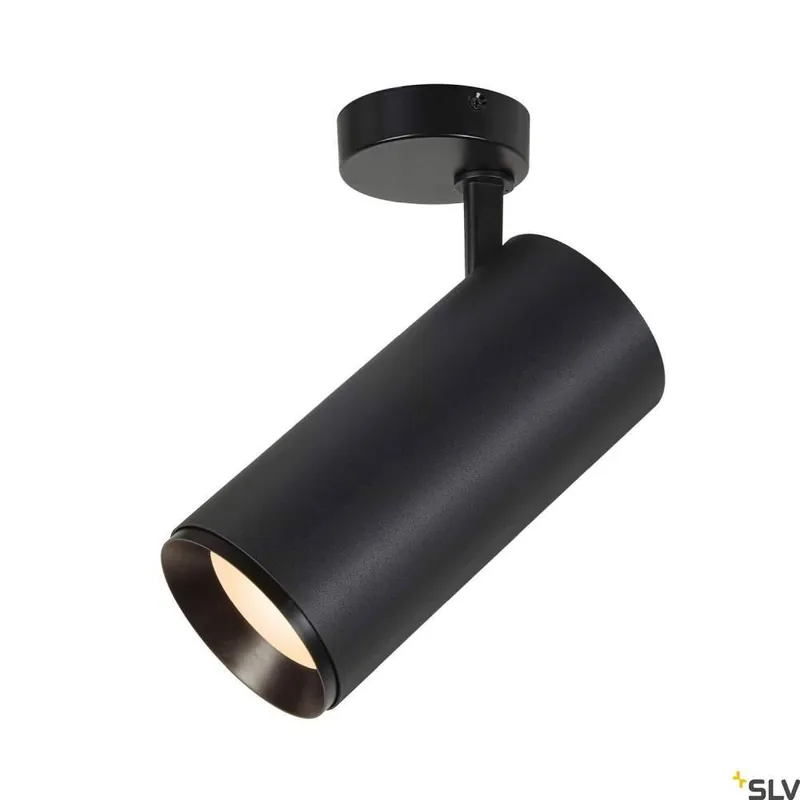 SLV NUMINOS® SPOT XL PHASE, Deckenaufbauleuchte schwarz 36W 3000K 60° Neue Ware
