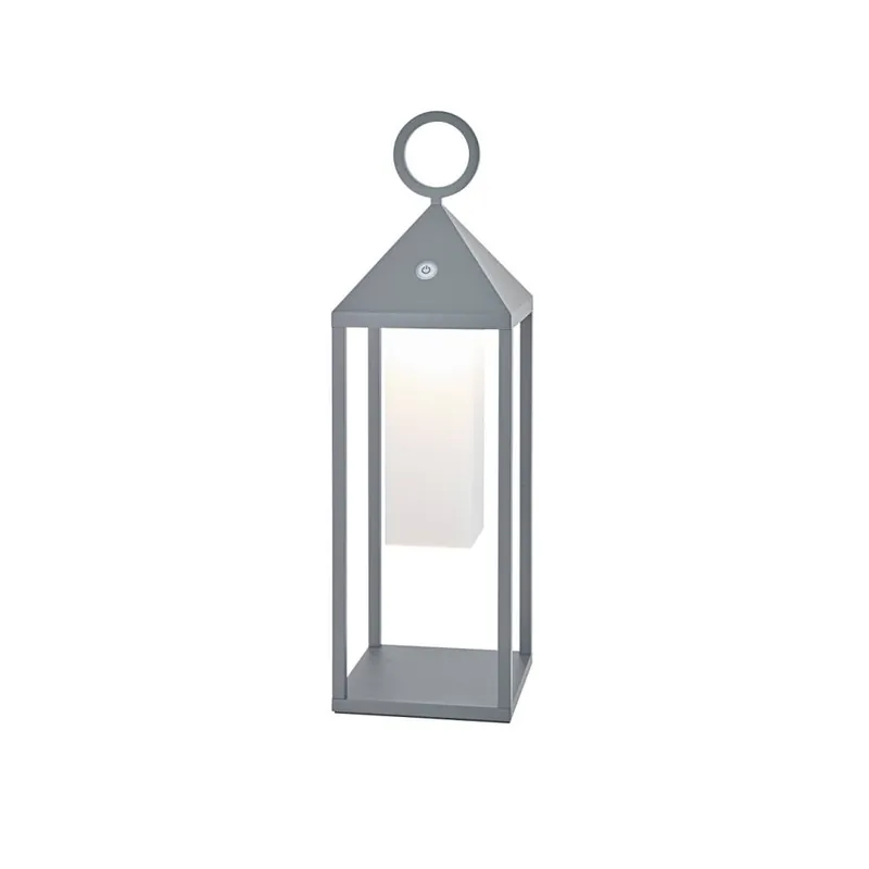 Sigor NUPHARE Akku-Tischleuchte anthrazit LED 470mm IP54 dimmbar inkl. USB-C-Kabel & Netzteil Nur Für Kurze Zeit