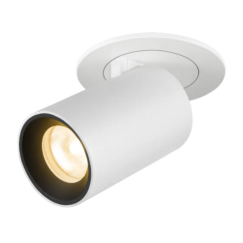 Sonderangebot SLV NUMINOS® PROJECTOR XS, Deckeneinbauleuchte, 3000 K, 20°, zylindrisch, weiß / schwarz