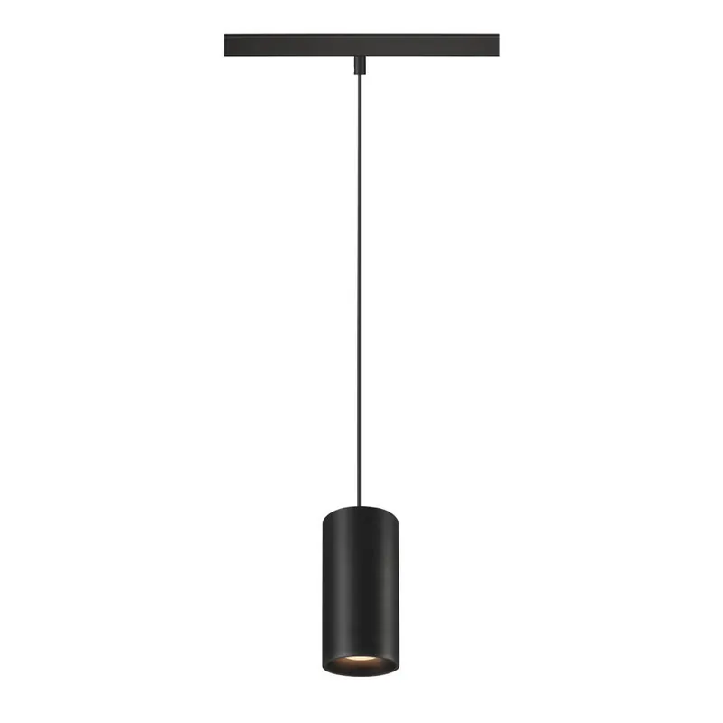 SLV NUMINOS® S 48V TRACK, DALI, Pendelleuchte, schwarz / schwarz, 16W, 970lm, 2700K, CRI90, 40° Sichere Zahlung
