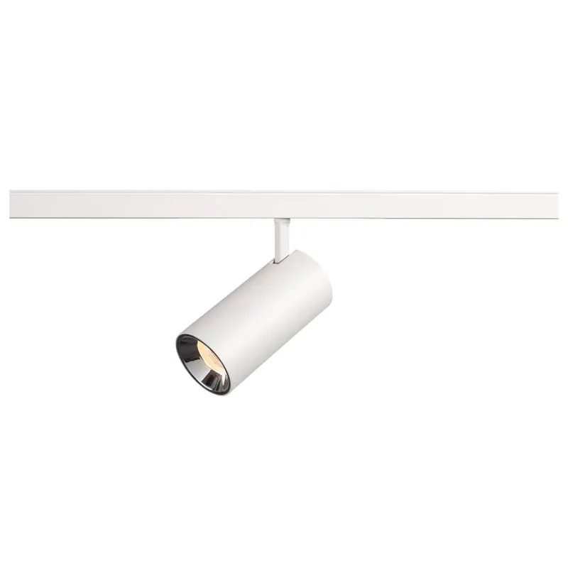 Knallerangebot SLV NUMINOS® S 48V TRACK, DALI, Spot, weiß / chrom, 16W, 960lm, 2700K, CRI90, 20°