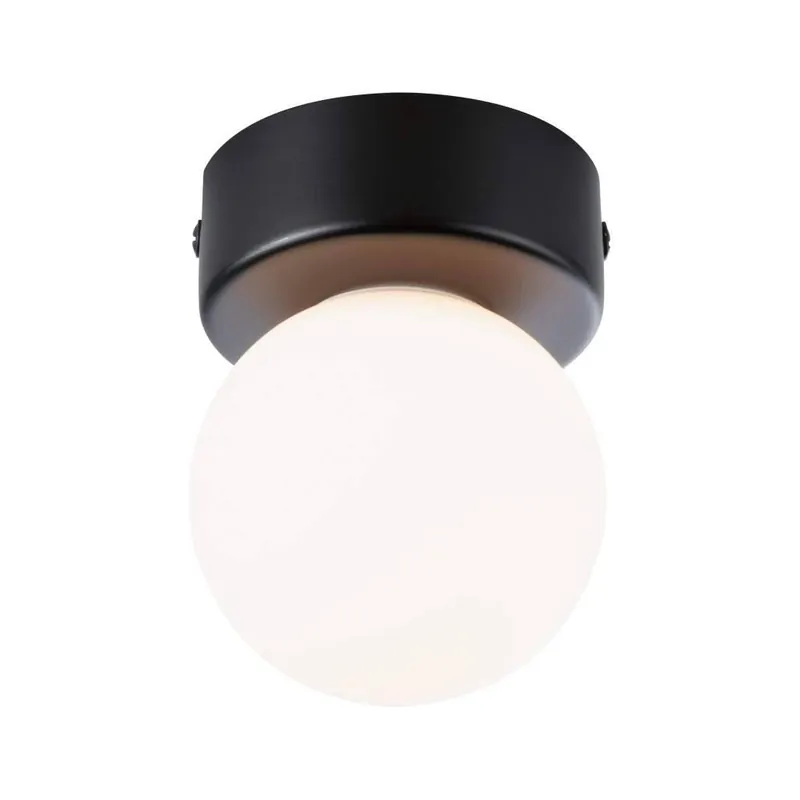Paulmann Selection Bathroom Deckenleuchte Gove IP44 G9 230V max. 20W dimmbar Schwarz matt#Satin Neue Ware