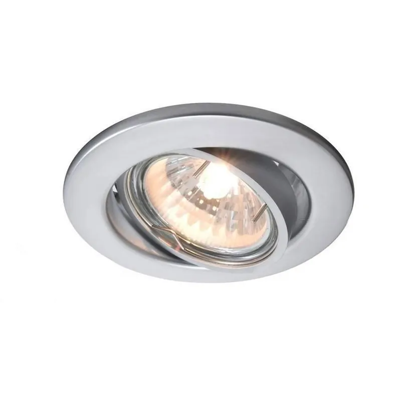 Sonderaktion Deko-Light Deckeneinbauring, Basic Rund, Tilt, 1x max 50 W MR16, Aluminium, Spannungskonstant, 12 V/AC/DC