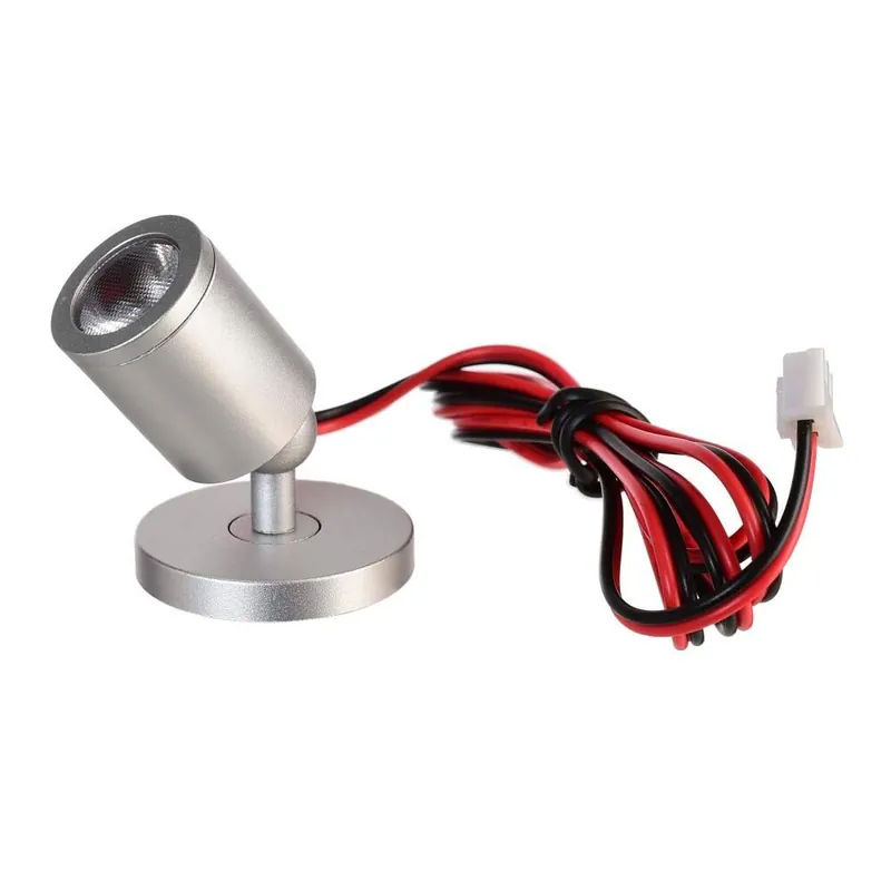 Deko-Light Vitrinenleuchte, Herculis magnetic, 1 W, 4000 K, Silber, Stromkonstant, 3 V/DC, Bemessungsstrom: 350 Beliebt