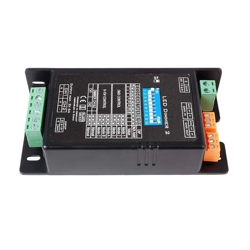 Deko-Light Deko-Light, Niedervolt DMX Dimmer (CV, DC), LED DMX Dimmer 2, Spannungskonstant, DMX512, 288.00 W, 1 Expressversand