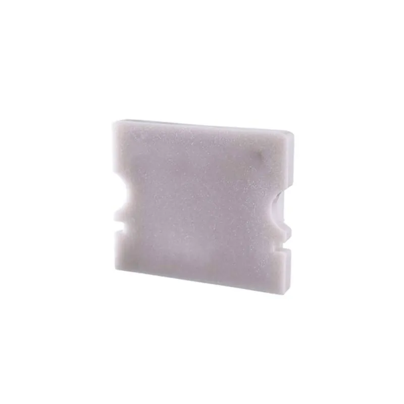 Deko-Light Profil Endkappe, Endkappe P-AU-02-12 Set 2 Stk, Kunststoff, Grau, Tiefe: 18 mm, Breite: 6 mm, Höhe: Top-Seller