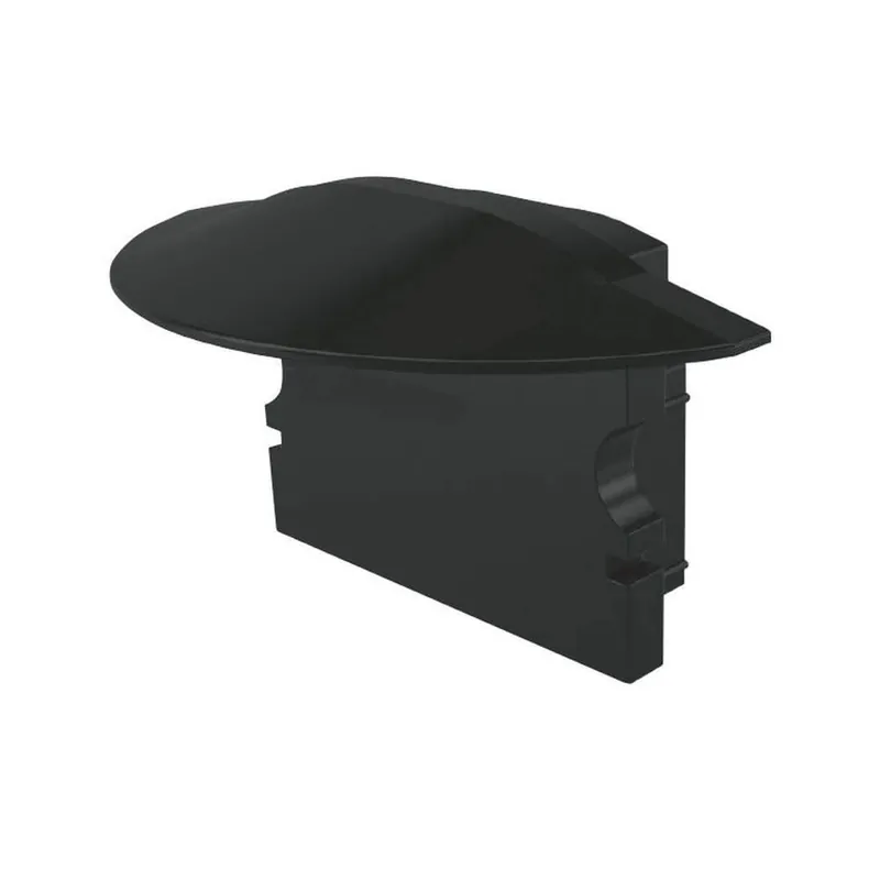 Deko-Light Profil Endkappe, Endkappe F-ET-02-15 Set 2 Stk, Kunststoff, Schwarz, Tiefe: 30 mm, Breite: 16 mm, Hö Aktuell