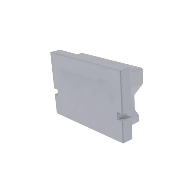 Deko-Light Profil Endkappe, Endkappe H-AU-01-12 Set 2 Stk, Kunststoff, Grau, Tiefe: 18 mm, Breite: 6 mm, Höhe: Meistverkauft