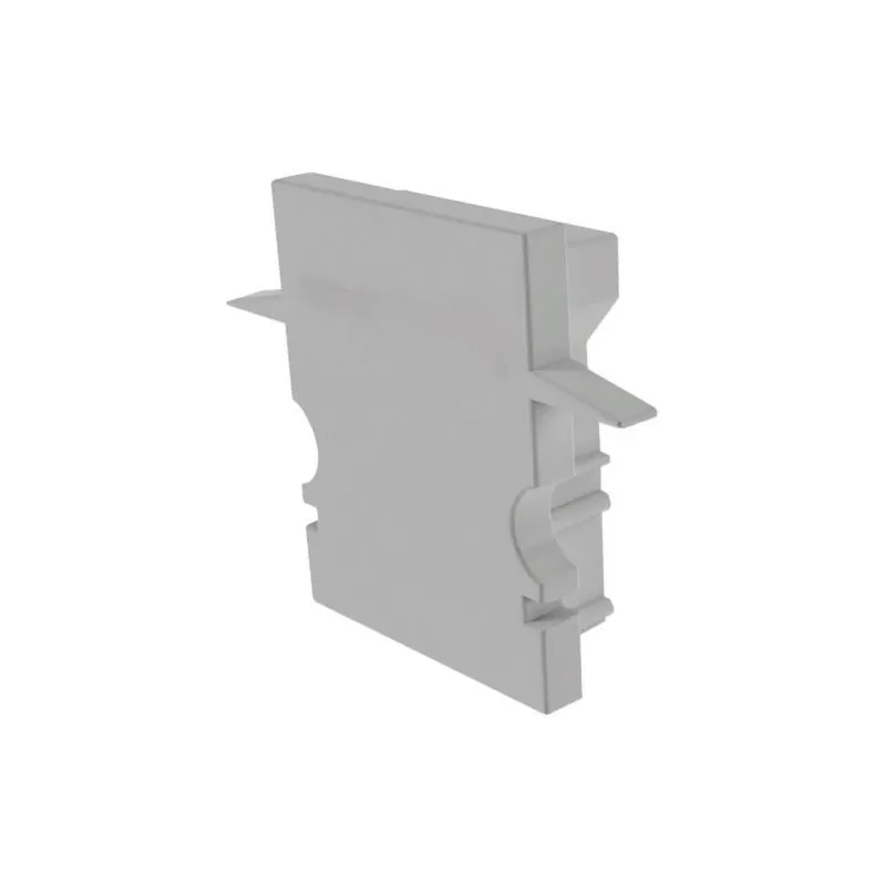 Deko-Light Profil Endkappe, Endkappe H-ET-02-10 Set 2 Stk, Kunststoff, Grau, Tiefe: 25 mm, Breite: 6 mm, Höhe: Beliebt