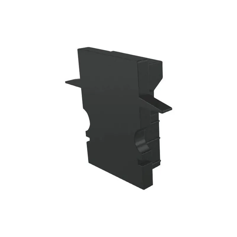 Deko-Light Profil Endkappe, Endkappe H-ET-02-08 Set 2 Stk, Kunststoff, Schwarz, Tiefe: 23 mm, Breite: 6 mm, Höh Geprüft