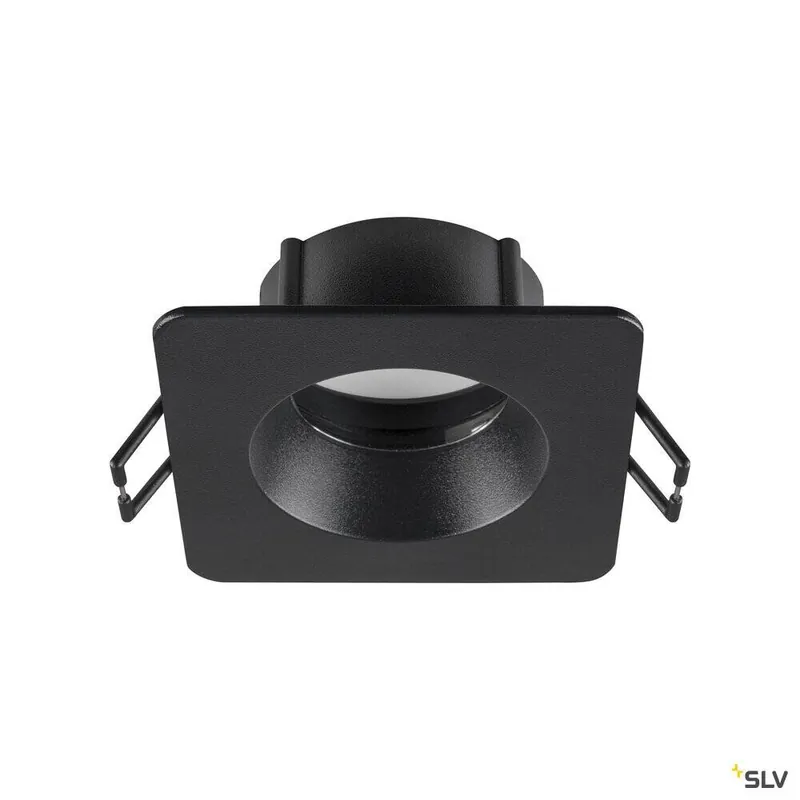 Finale Aktion SLV NEW TRIA® 68, Deckeneinbauring, L: 8.2 B: 8.2 H: 3.4 cm, IP 65, schwarz