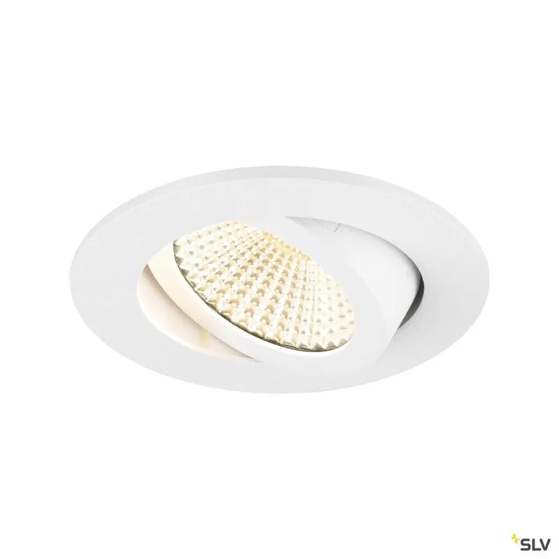 SLV NEW TRIA® UNIVERSAL 68, Deckeneinbauleuchte, 2500/3000/4000K, 60°, IP 20, rund, weiß Saisonangebot