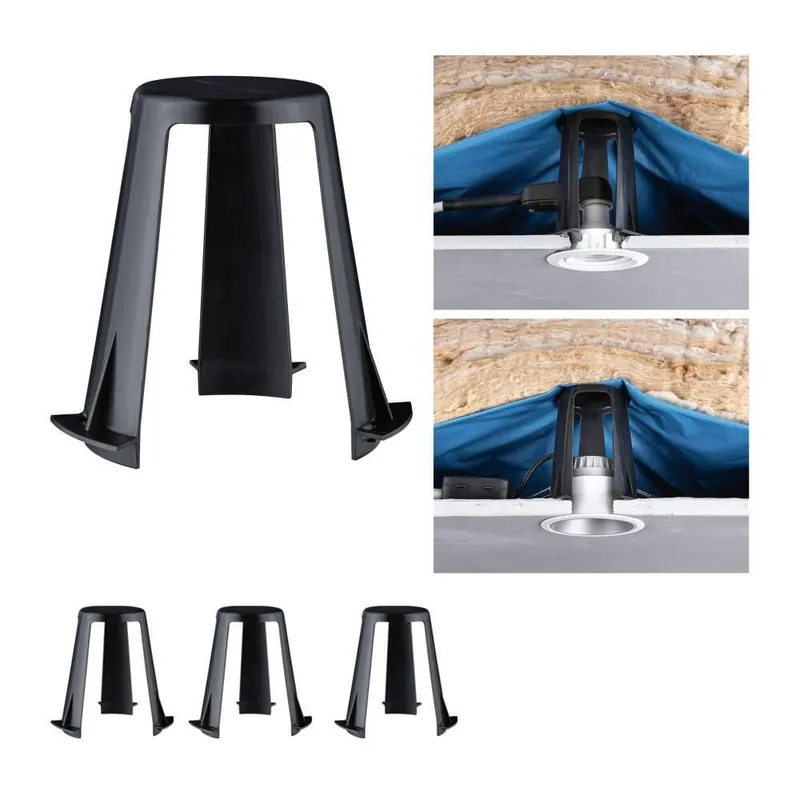 Bestpreis Paulmann Zubehör Abstandshalter für Einbauleuchten 62 - 90mm 3er-Set Schwarz