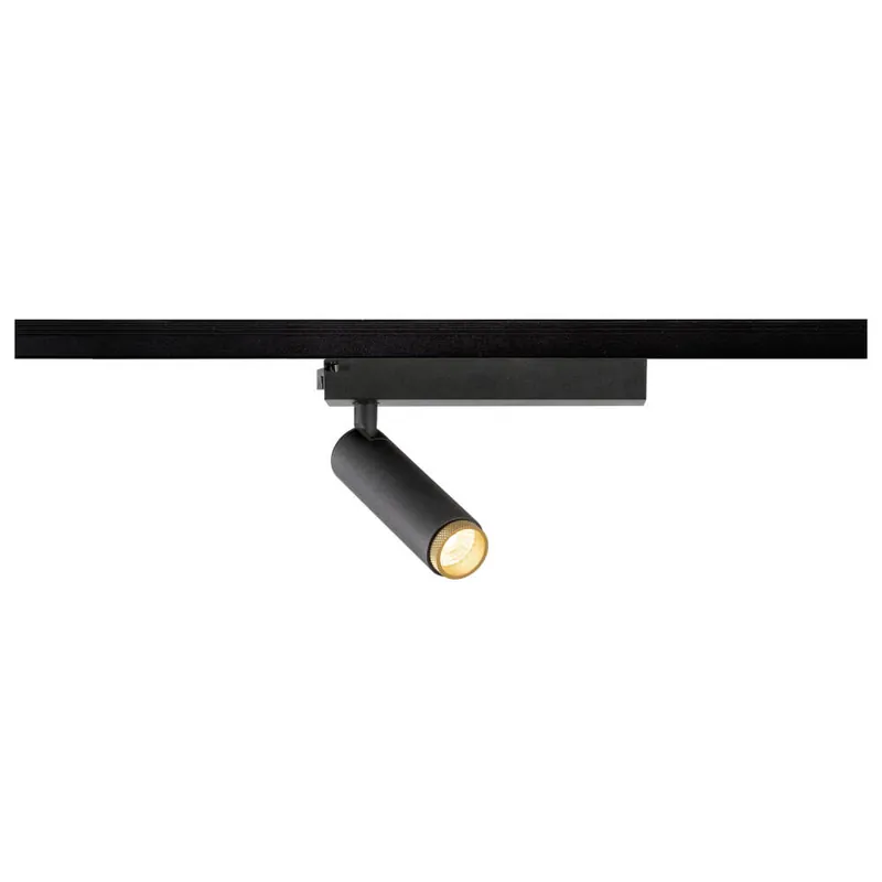 Bestseller SLV GRIP! S, 1 Phasen Spot, zylindrisch, 2000-3000K, 11W, Dim-to-Warm, PHASE, 29°, schwarz / gold