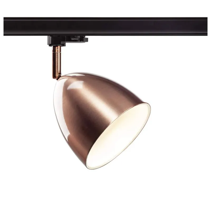 SLV PARA CONE 14, 3 Phasen System Leuchte, GU10, kupfer/weiß Kracherpreis