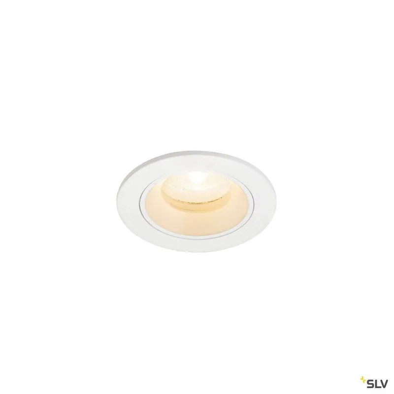 SLV NUMINOS® XS, Deckeneinbauleuchte, 2700 K, 20°, IP20, rund, weiß Direkt Vom Hersteller