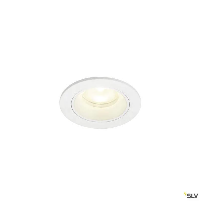 Billig SLV NUMINOS® XS, Deckeneinbauleuchte, 4000 K, 55°, IP20, rund, weiß