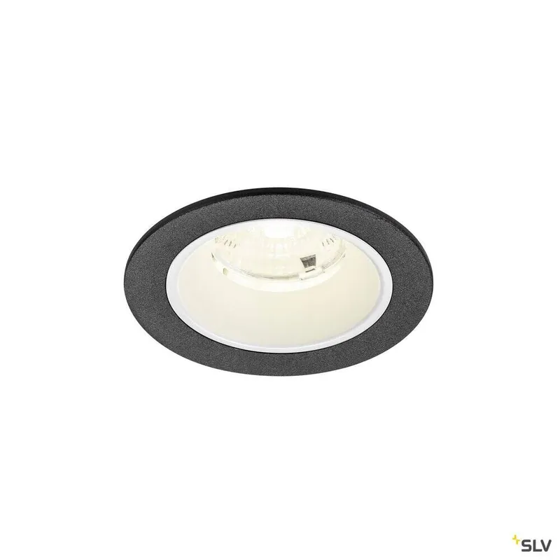 Top-Preis SLV NUMINOS® S, Deckeneinbauleuchte, 4000 K, 55°, IP20, rund, schwarz / weiß