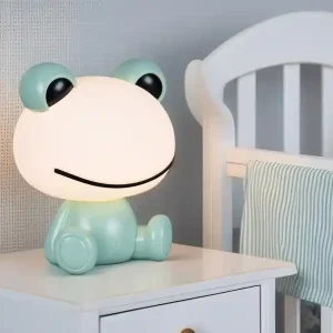RL LIVE YOUR LIGHT Ausgefallene USB Tischlampe HOPPER mit RGB Farbwechsel, Grün Höhe 24cm Neue Ware