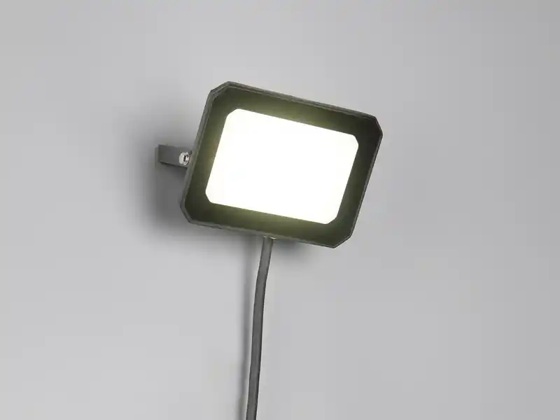 Billig RL LIVE YOUR LIGHT LED Flutlichtstrahler FUNCHAL 30W Aluminium Schwarz, IP65, Breite 14,5cm